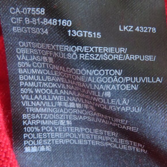 Mexx RED Lightweight Sweater with Semi-Sheer Sleeves M (K426) - Picture 5 of 6